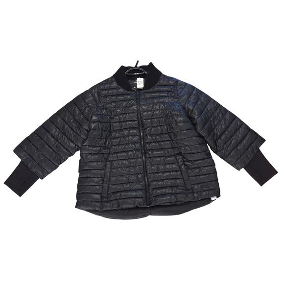 Calvin Klein Women's Black Puffer Jacket - Size 2X - Picture 5 of 9